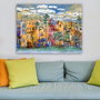 Wallity Lienzo Decorativo Multicolor 70 x 100 cm